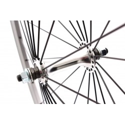 Roue Avant Chrome Vélo Fixie Pignon Fixe Singlespeed KHE Double Parois 28" 700c