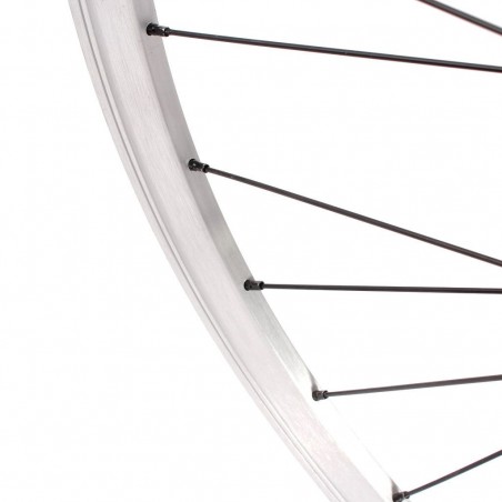 Roue Avant Chrome Vélo Fixie Pignon Fixe Singlespeed KHE Double Parois 28" 700c