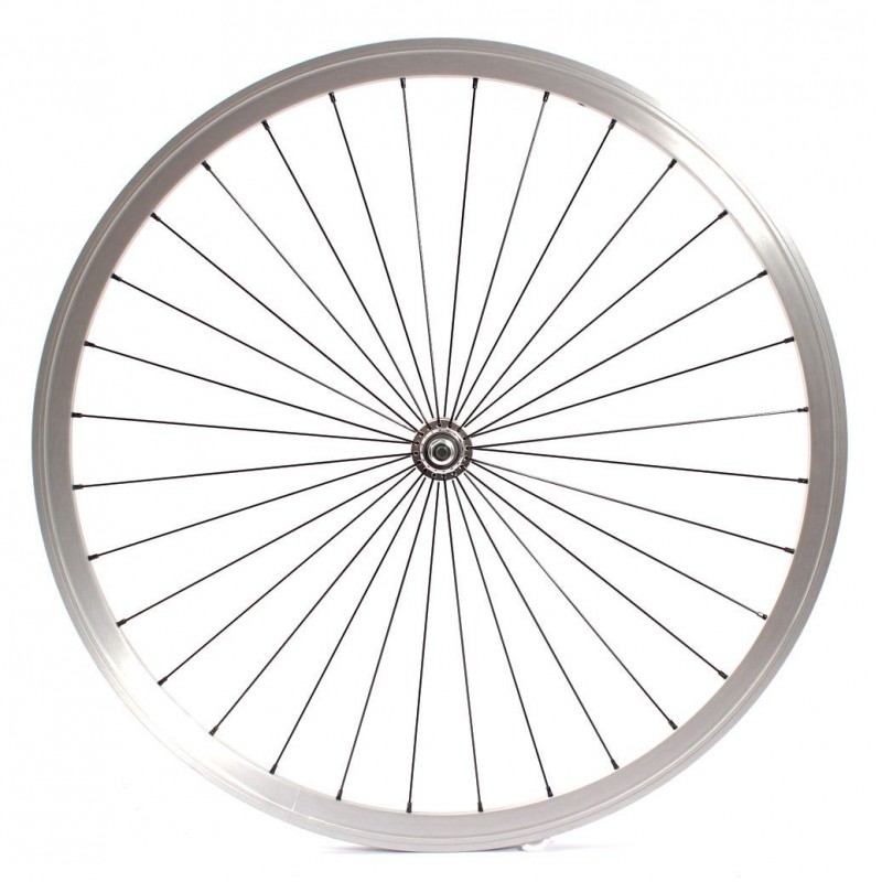 Roue Avant Chrome Vélo Fixie Pignon Fixe Singlespeed KHE Double Parois 28" 700c