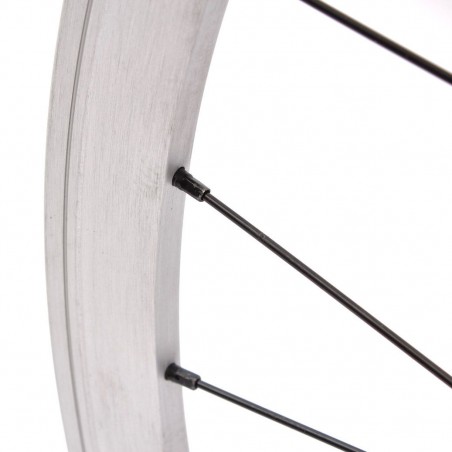Roue Arrière Chrome Vélo Fixie Pignon Fixe Singlespeed KHE Double Parois 28" 700c