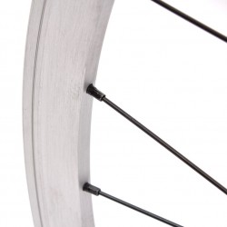 Roue Arrière Chrome Vélo Fixie Pignon Fixe Singlespeed KHE Double Parois 28" 700c