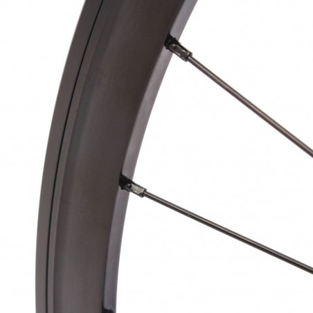 Roue Avant Noir Vélo Fixie Pignon Fixe Singlespeed KHE Double Parois 28" 700c