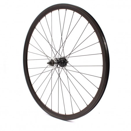 Roue Arrière Noir Vélo Fixie Pignon Fixe Singlespeed KHE Double Parois 28" 700c