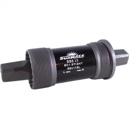 Boitier de pédalier BB SET 68x118mm SunRace