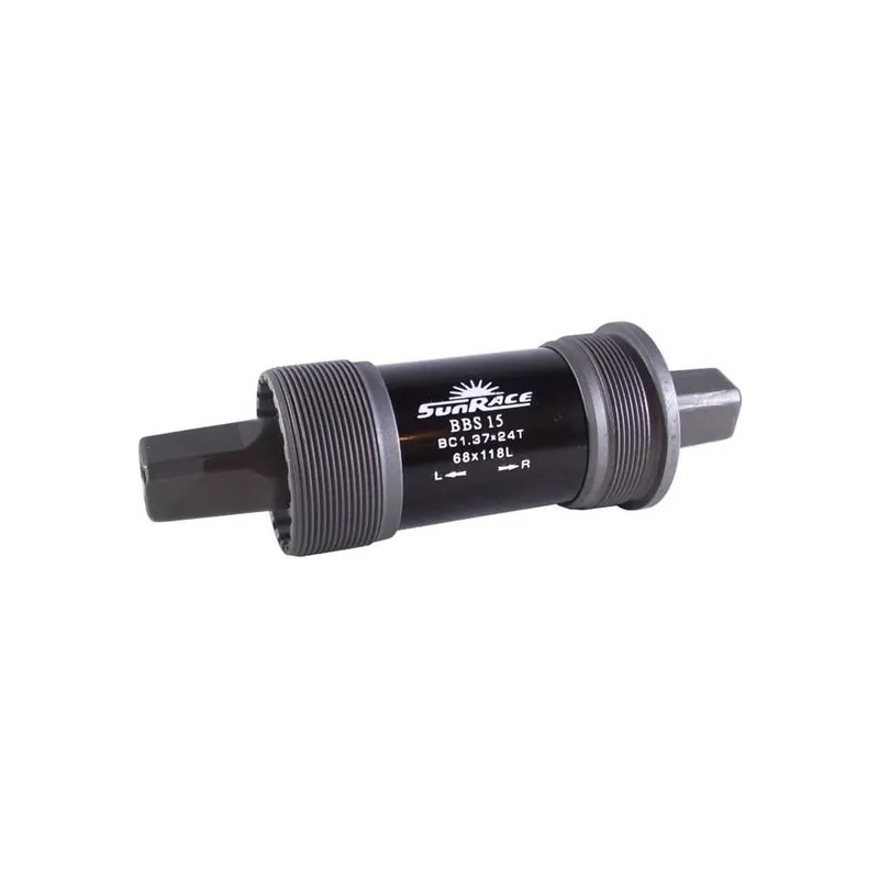 Boitier de pédalier BB SET 68x118mm SunRace