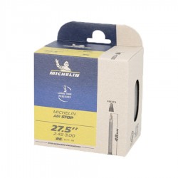 Chambre à air MICHELIN Taille 27.5 x 2.45-3.00 (62 / 77 - 584) Valve Presta Airstop B6