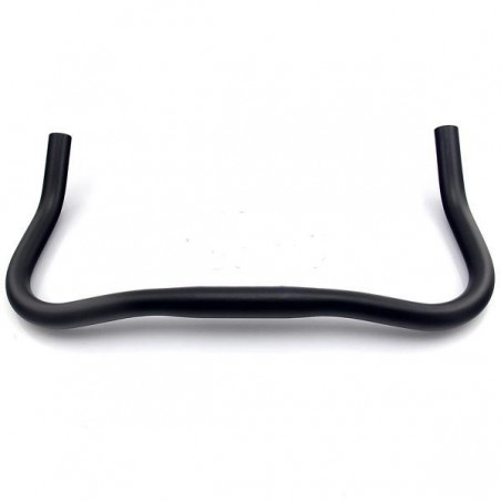 Guidon Vélo De Route Bullhorn En Alliage Aluminium 6061 - Longueur 390 Mm, Diamètre 25,4 Mm, Pour VTT Et Fixie