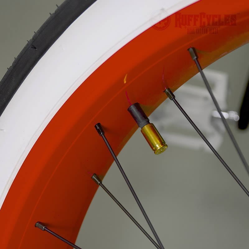 Bouchon de valve vélo Custom Dome Rouge