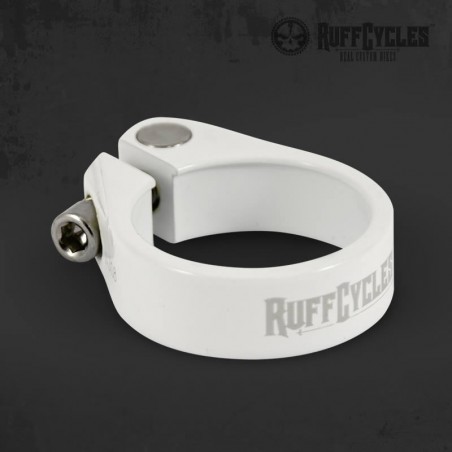 Collier de selle Ruff Cycles 34.9mm Blanc