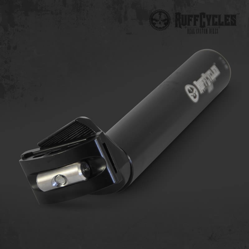 Axe De Selle Vélo Noir 25.4 Mm – Diamètre Standard Pour Fixie, Route, Chopper, Neuf