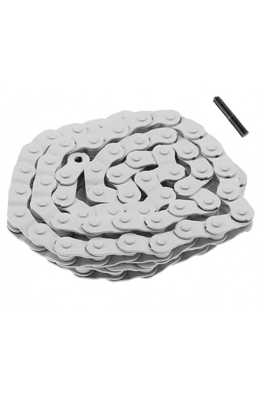 KHE Chaîne BMX 78 Maillons – Acier HiTen, 1/2x1/8, 228g, Adaptée Au Freestyle, Singlespeed Et Fixie, Noir