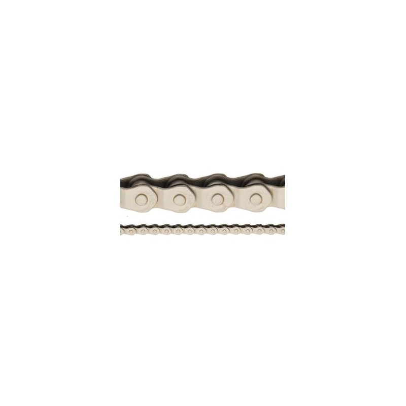 Chaîne De Vélo 1/2 X 1/8 - Blanche - Pour Fixie Et Pignon Fixe - 6689874512877