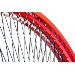 Roue Arrière Rouge 26" 140 Rayons 50mm