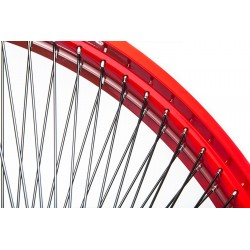 Roue Avant Rouge 26" 140 Rayons 50mm