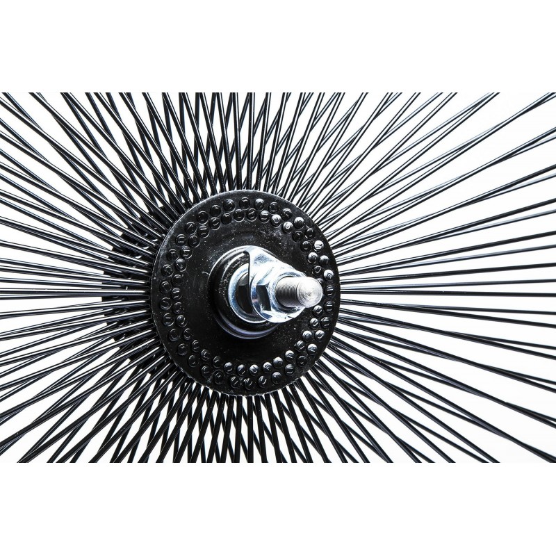 Roue Avant Vélo Chopper Chrome 26 140 Rayons Rétropédalage 50mm