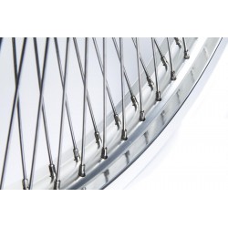 Roue Avant Chrome 26" 140 Rayons 50mm