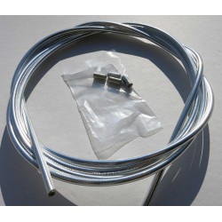 Gaine de cable chrome 2M5