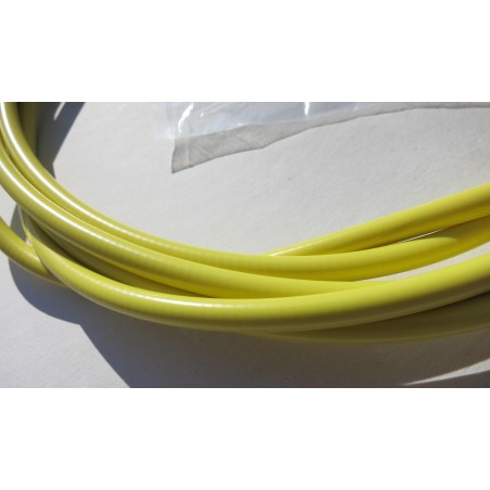 Gaine de cable jaune 2M5