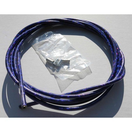 Gaine de cable violet metallic 2M5