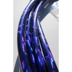 Gaine de cable violet metallic 2M5