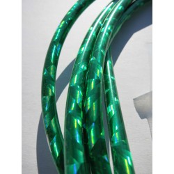 Gaine de cable vert metallic 2M5