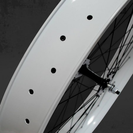 Roue Ruff Cycles 26" 65mm Blanche