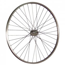 Roue Arrière Aluminium 28" 36 Rayons Rétropédalage