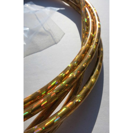 Gaine de cable gold metallic 2M5