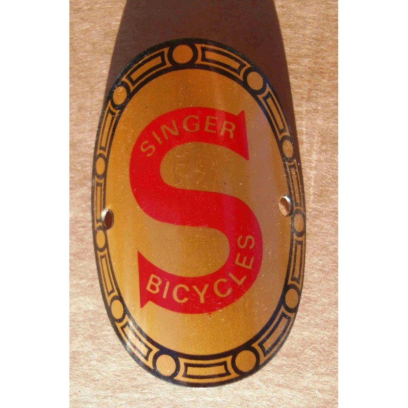 Headbadge SINGER BICYCLES