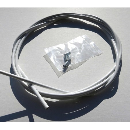 Gaine de cable blanche 2M5