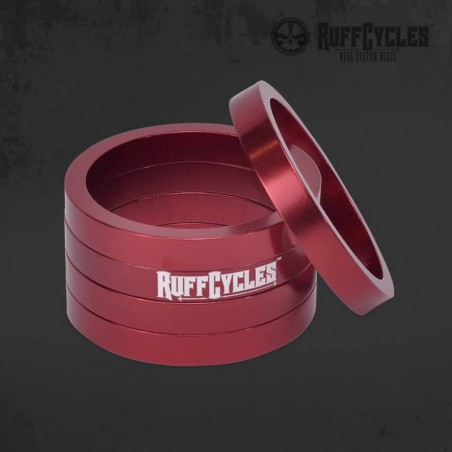 Entretoise de fourche 1 1/8" Ruff Cycles Rouge