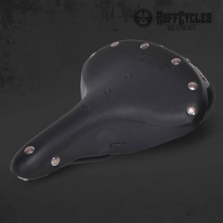 Selle en Cuir Ruff Cycles Gaucho noir