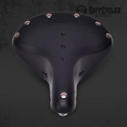 Selle en Cuir Ruff Cycles Gaucho noir