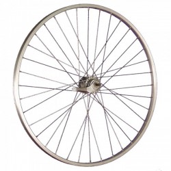 Roue Arrière Aluminium 28" 36 Rayons Rétropédalage 3 Vitesses