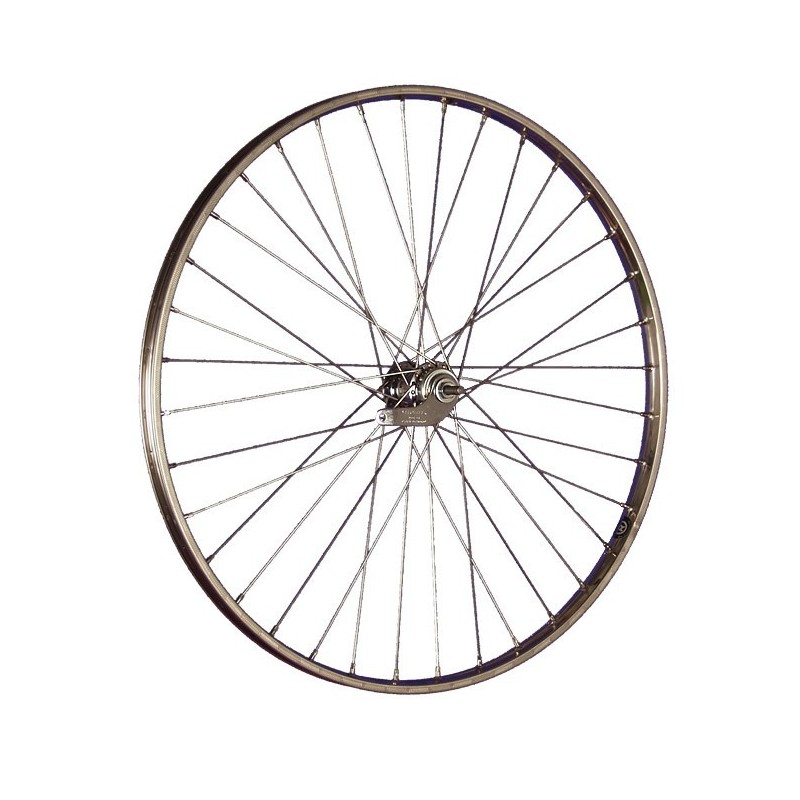 Roue Arrière Aluminium 28" 36 Rayons Rétropédalage (635)