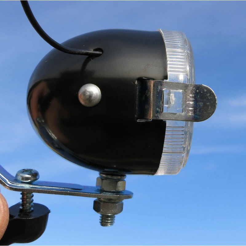 Éclairage avantprojecteur LED pour dynamo fixation fourche Spanninga Galeo 4 Lux - Eclairage