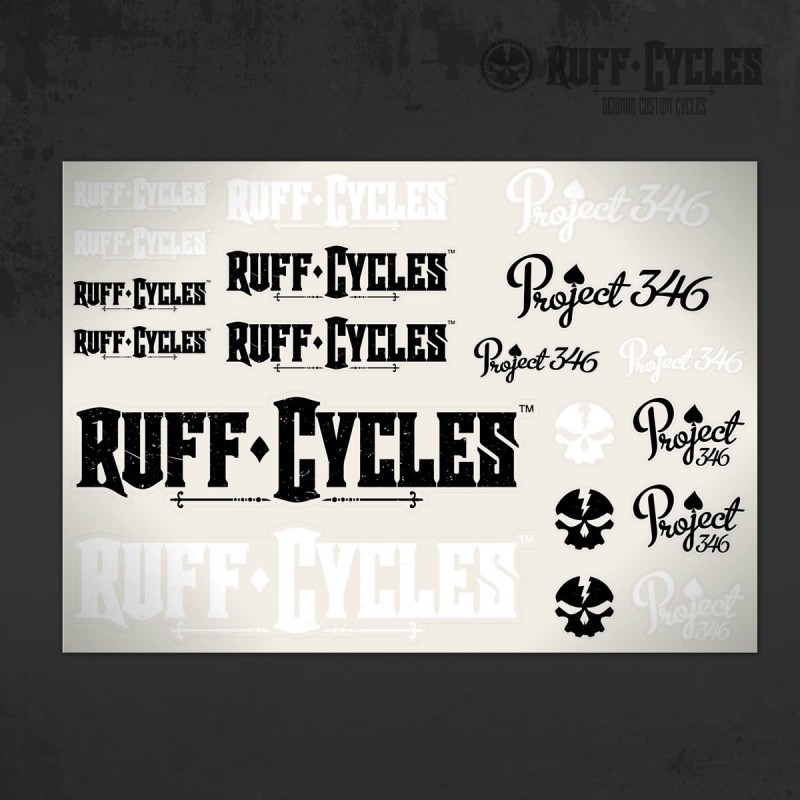 Sticker de cadre Ruff Cycles P346