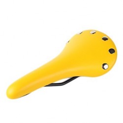 Selle Vélo Fixie Classic Rivet Jaune