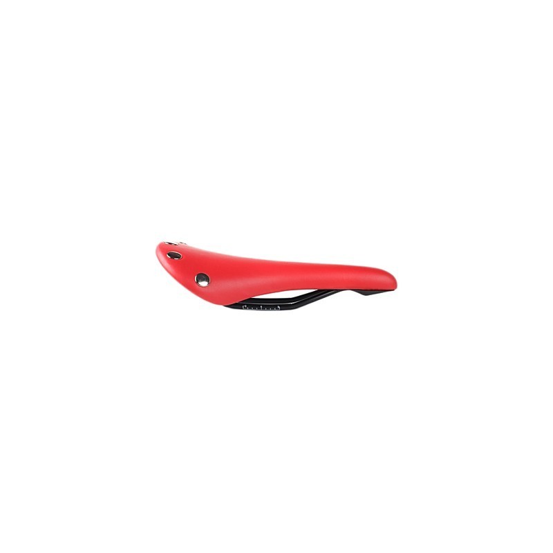 Selle Vélo Fixie Classic Rivet Rouge