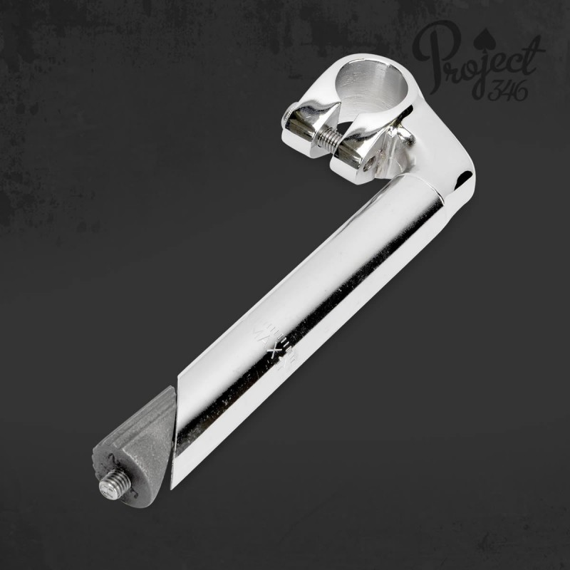Potence Vélo 3TTT PRO Chrome Columbus 22.2mm - Longueur 130mm, Pour Cintre 25.6, Neuve
