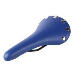 Selle Vélo Fixie Classic Rivet Bleu