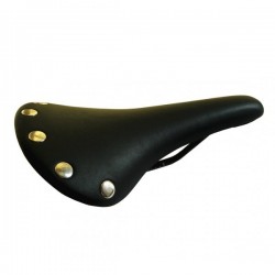 Selle Vélo Fixie Classic Rivet Noir