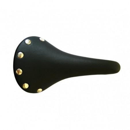 Selle Vélo Fixie Classic Rivet Noir