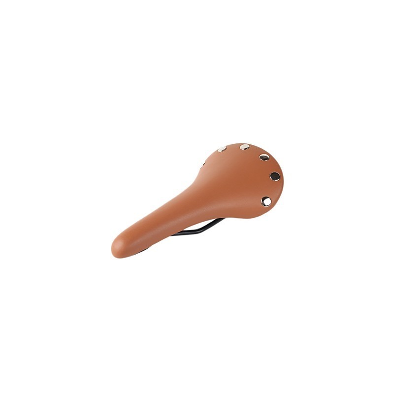 Selle Vélo Fixie Classic Rivet Marron