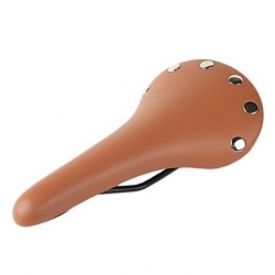 Selle Vélo Fixie Classic Rivet Marron