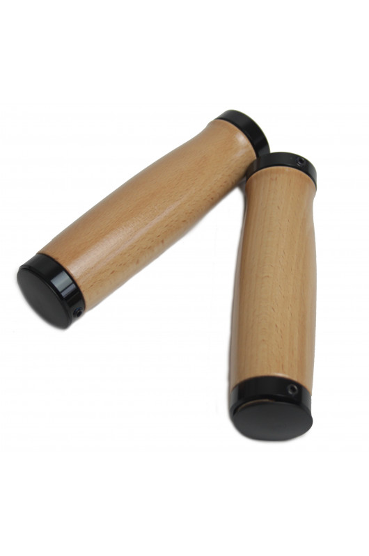 Poignée de meuble bec 92mm en bois de hêtre massif Poignée de meuble bec 92mm en bois de hêtre massif