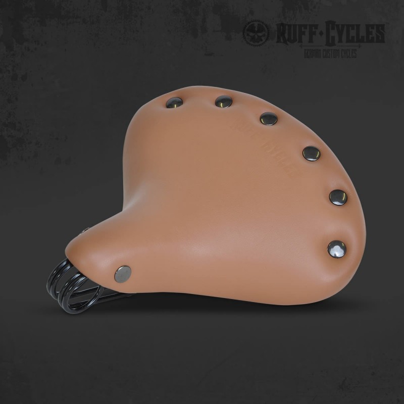 Selle en Cuir Ruff Cycles Stockman marron