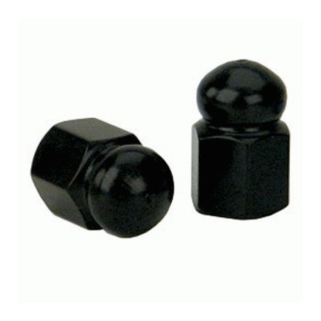 Bouchon de valve Dome Noir