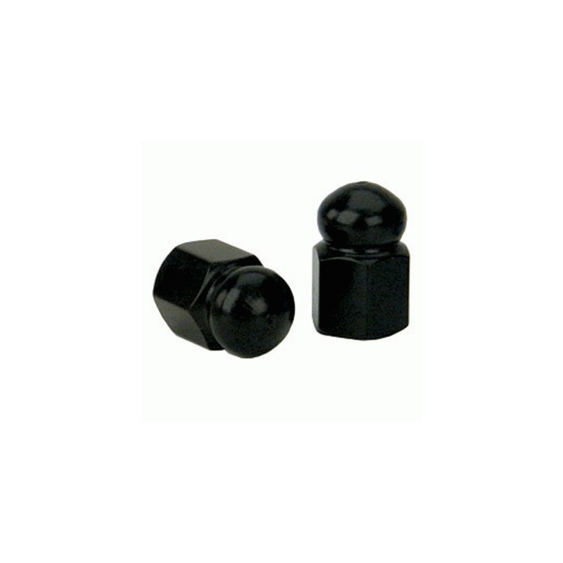 Bouchon de valve Dome Noir