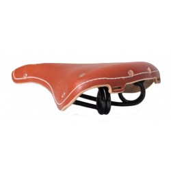 Selle Vélo Cuir Oxford Vintage Cognac